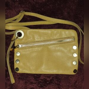 Hammitt Nash Small Crossbody/ Wristlet. In Soft Buttery Yellow Leather  VGUC